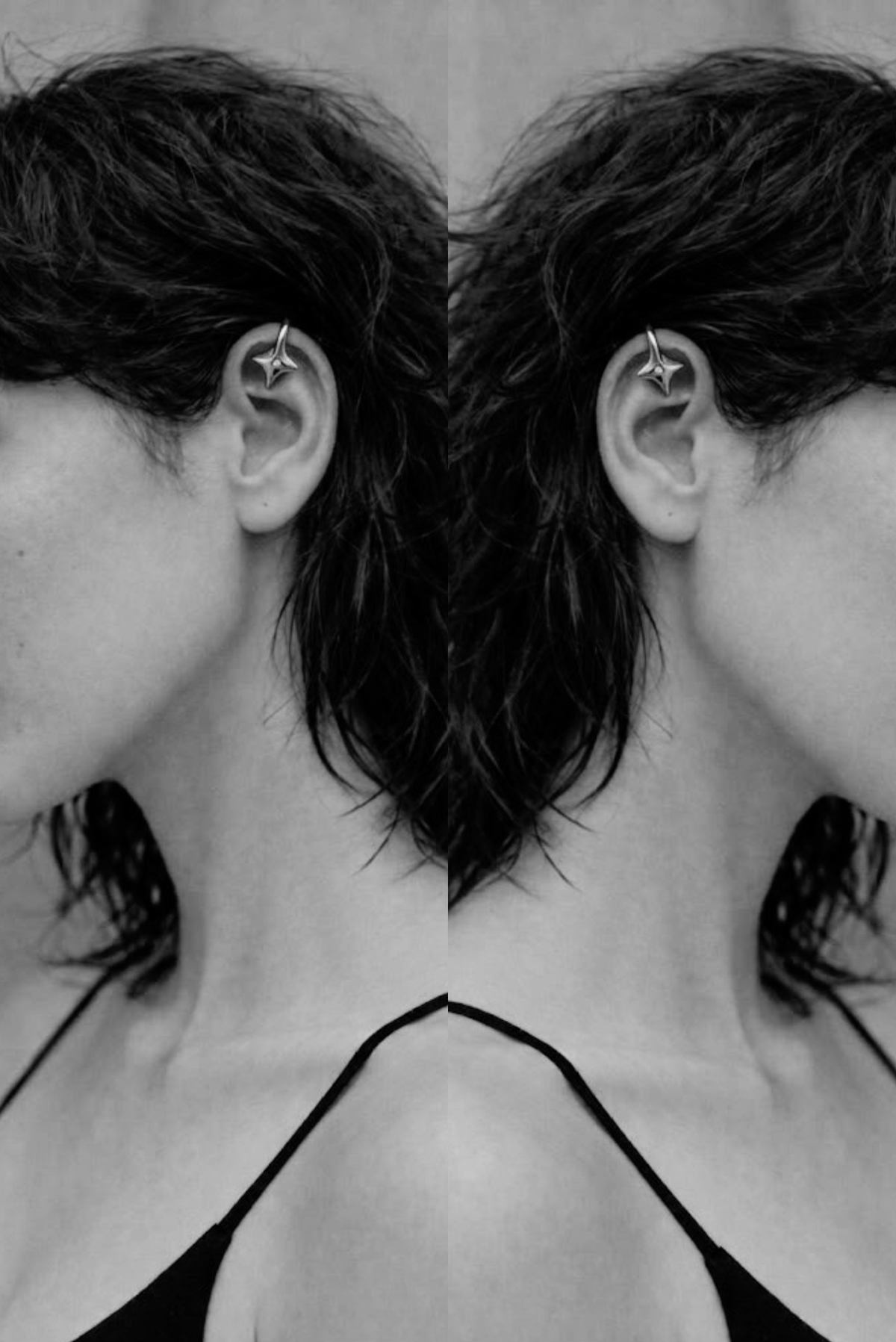 Funky Ear Cuff — Minimal Sparkly No Piercing | Part Time Saints