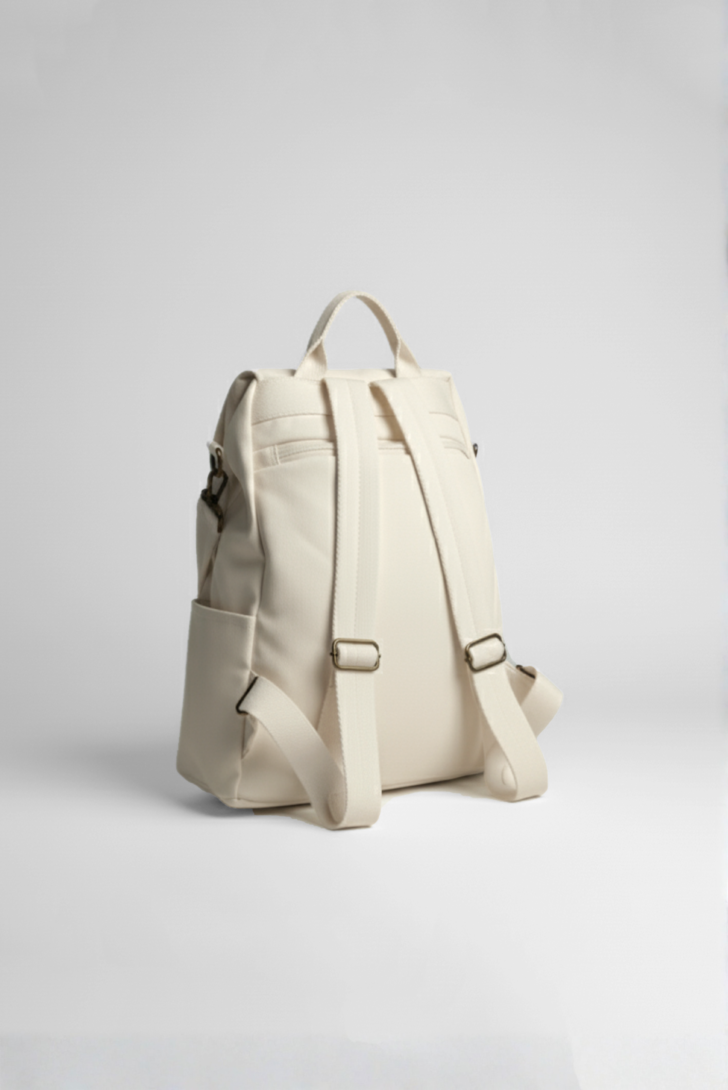 white backpack women