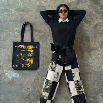 branded tote bag